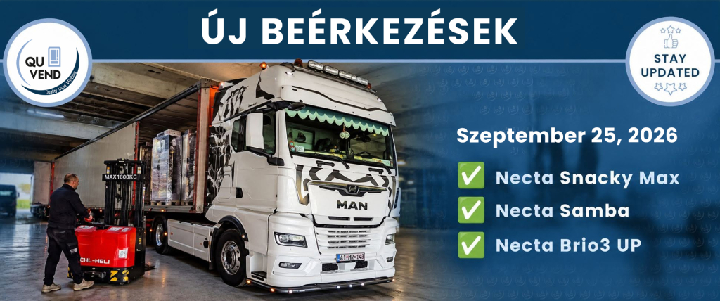 Újabb automaták érkeztek a QuVendhez